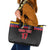 Custom Colombia Football Leather Tote Bag Retro Black Style