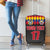Custom Colombia Football Luggage Cover Retro Black Style