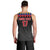 Custom Colombia Football Men Tank Top Retro Black Style