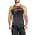Custom Colombia Football Men Tank Top Retro Black Style
