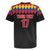 Custom Colombia Football Rugby Jersey Retro Black Style
