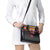 Custom Colombia Football Shoulder Handbag Retro Black Style