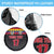 Custom Colombia Football Spare Tire Cover Retro Black Style