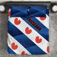 Netherlands Friesland Province Bedding Set Flag Style