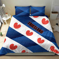 Netherlands Friesland Province Bedding Set Flag Style