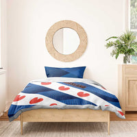 Netherlands Friesland Province Bedding Set Flag Style