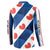 Netherlands Friesland Province Button Sweatshirt Flag Style