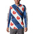 Netherlands Friesland Province Button Sweatshirt Flag Style