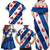Netherlands Friesland Province Family Matching Off Shoulder Maxi Dress and Hawaiian Shirt Flag Style
