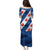 Netherlands Friesland Province Family Matching Puletasi and Hawaiian Shirt Flag Style