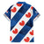 Netherlands Friesland Province Family Matching Short Sleeve Bodycon Dress and Hawaiian Shirt Flag Style