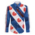Netherlands Friesland Province Family Matching Summer Maxi Dress and Hawaiian Shirt Flag Style