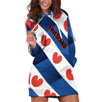 Netherlands Friesland Province Hoodie Dress Flag Style