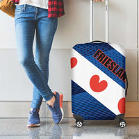 Netherlands Friesland Province Luggage Cover Flag Style