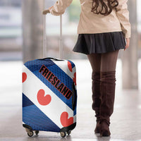 Netherlands Friesland Province Luggage Cover Flag Style