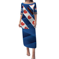 Netherlands Friesland Province Puletasi Flag Style