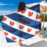 Netherlands Friesland Province Sarong Flag Style
