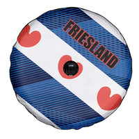 Netherlands Friesland Province Spare Tire Cover Flag Style