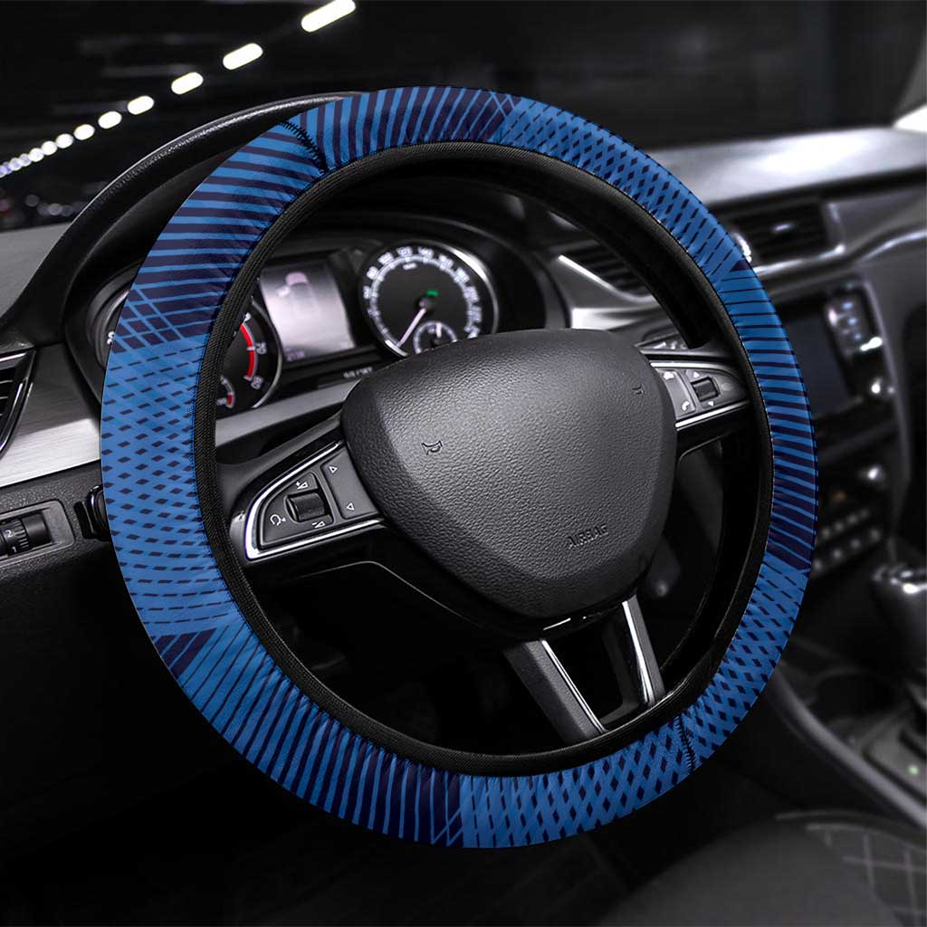 Netherlands Friesland Province Steering Wheel Cover Flag Style