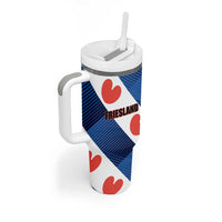 Netherlands Friesland Province Tumbler With Handle Flag Style