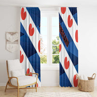 Netherlands Friesland Province Window Curtain Flag Style