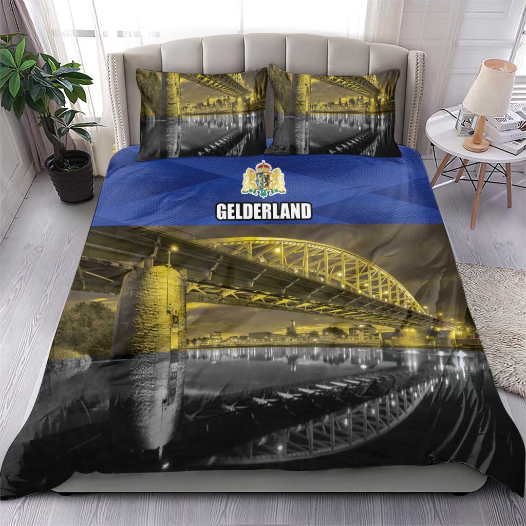 Netherlands Gelderland Province Bedding Set Flag Style