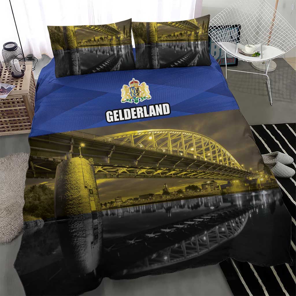 Netherlands Gelderland Province Bedding Set Flag Style