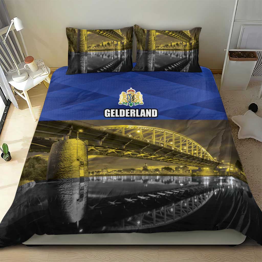Netherlands Gelderland Province Bedding Set Flag Style