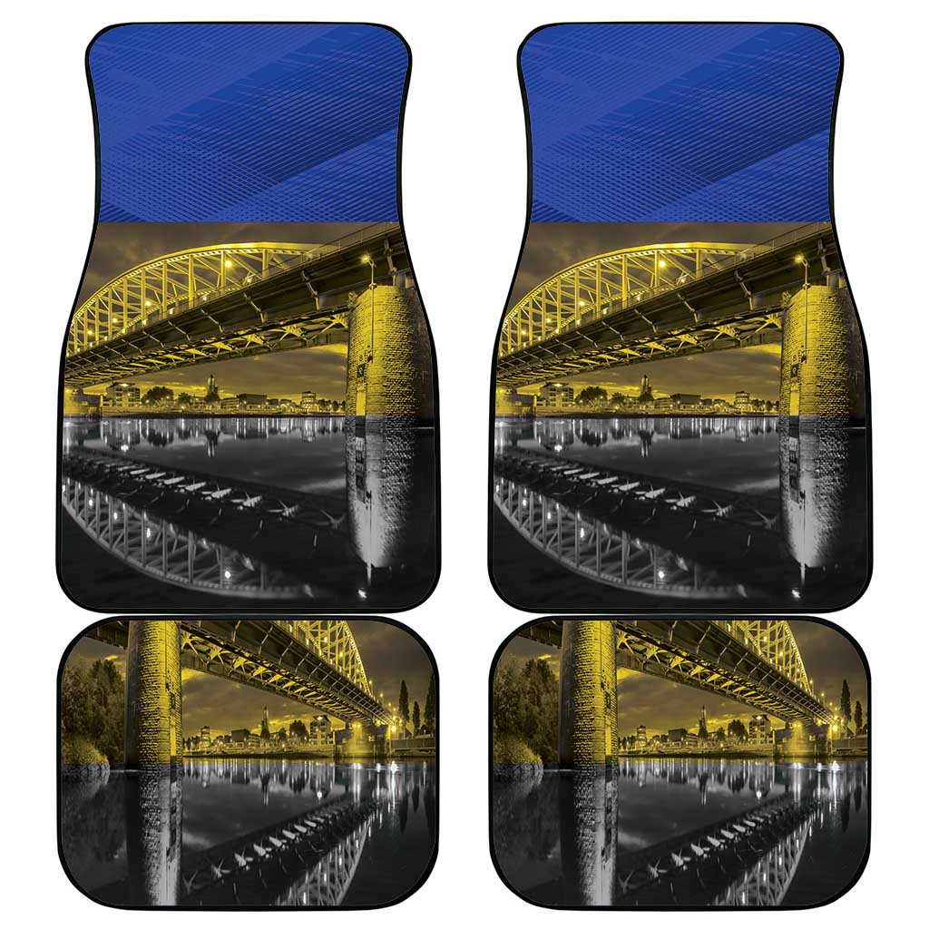 Netherlands Gelderland Province Car Mats Flag Style