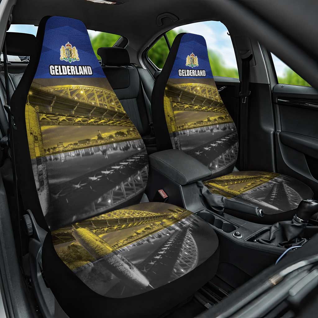 Netherlands Gelderland Province Car Seat Cover Flag Style