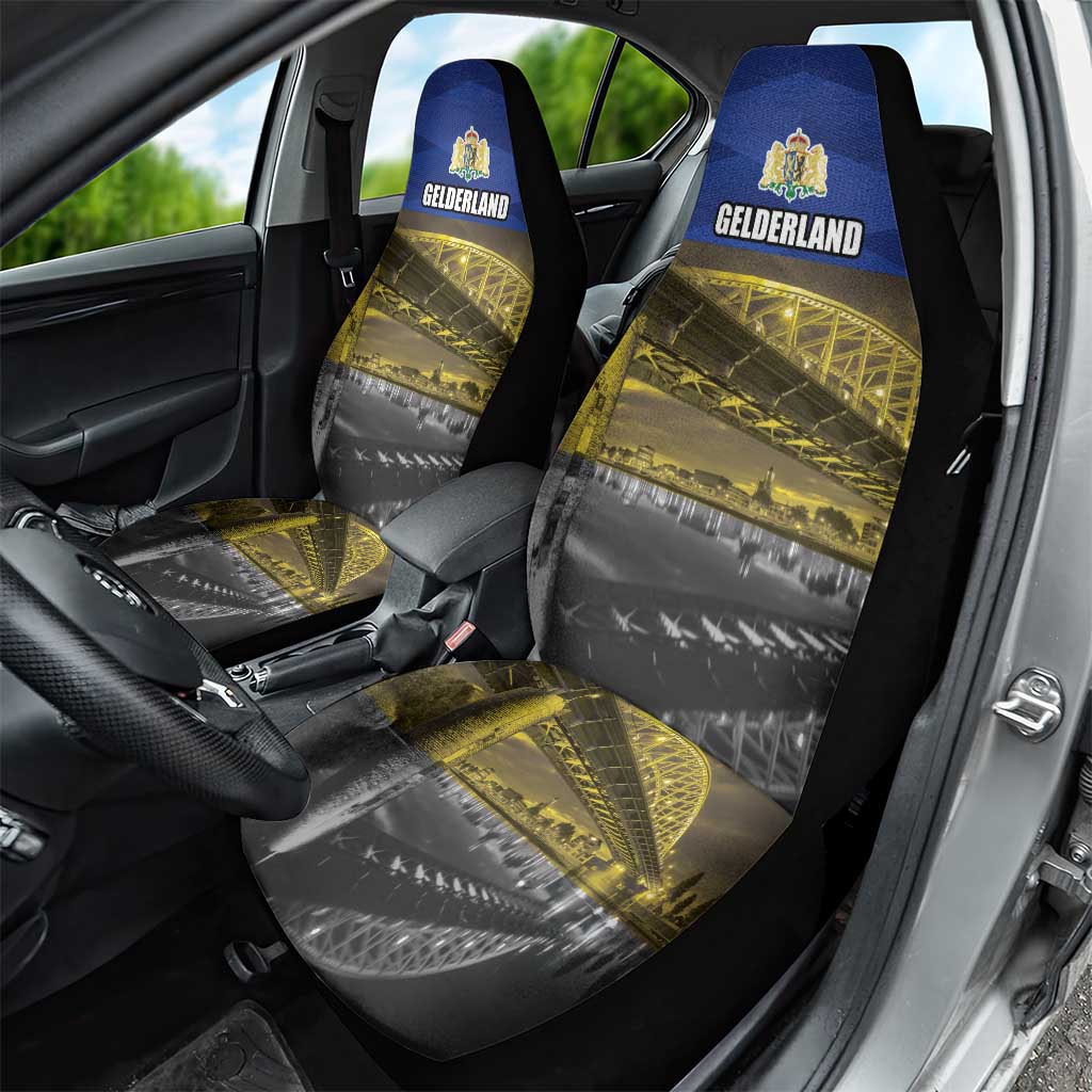 Netherlands Gelderland Province Car Seat Cover Flag Style