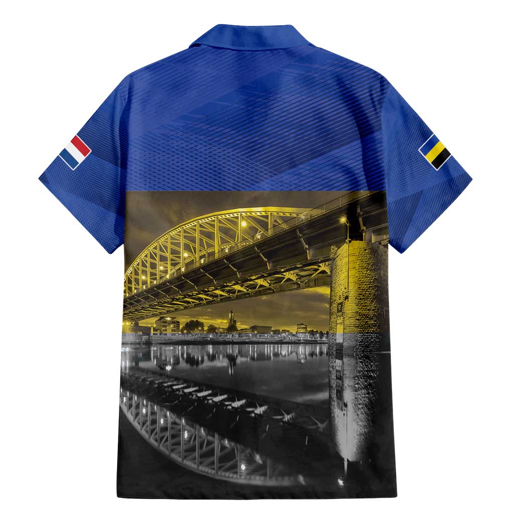 Netherlands Gelderland Province Family Matching Mermaid Dress and Hawaiian Shirt Flag Style