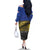 Netherlands Gelderland Province Family Matching Off The Shoulder Long Sleeve Dress and Hawaiian Shirt Flag Style