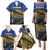 Netherlands Gelderland Province Family Matching Puletasi and Hawaiian Shirt Flag Style