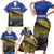 Netherlands Gelderland Province Family Matching Short Sleeve Bodycon Dress and Hawaiian Shirt Flag Style