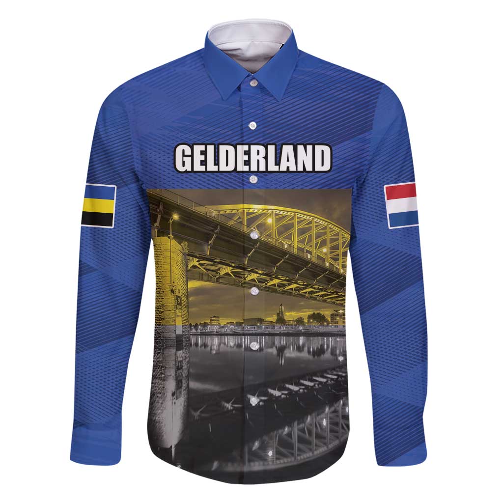 Netherlands Gelderland Province Family Matching Tank Maxi Dress and Hawaiian Shirt Flag Style