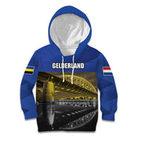 Netherlands Gelderland Province Kid Hoodie Flag Style