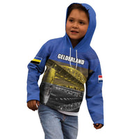 Netherlands Gelderland Province Kid Hoodie Flag Style