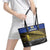 Netherlands Gelderland Province Leather Tote Bag Flag Style