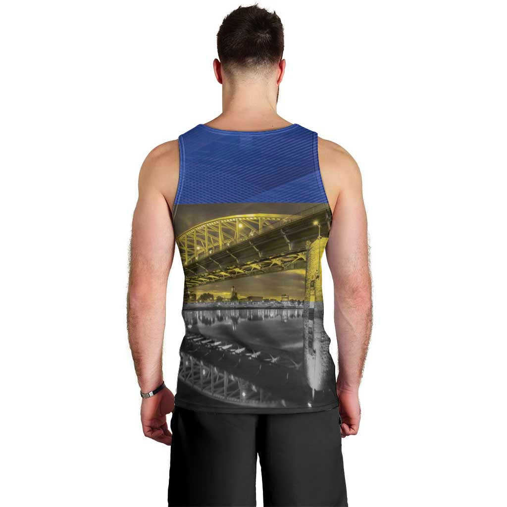 Netherlands Gelderland Province Men Tank Top Flag Style