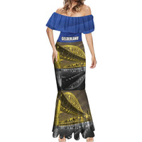 Netherlands Gelderland Province Mermaid Dress Flag Style