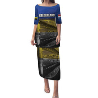 Netherlands Gelderland Province Puletasi Flag Style