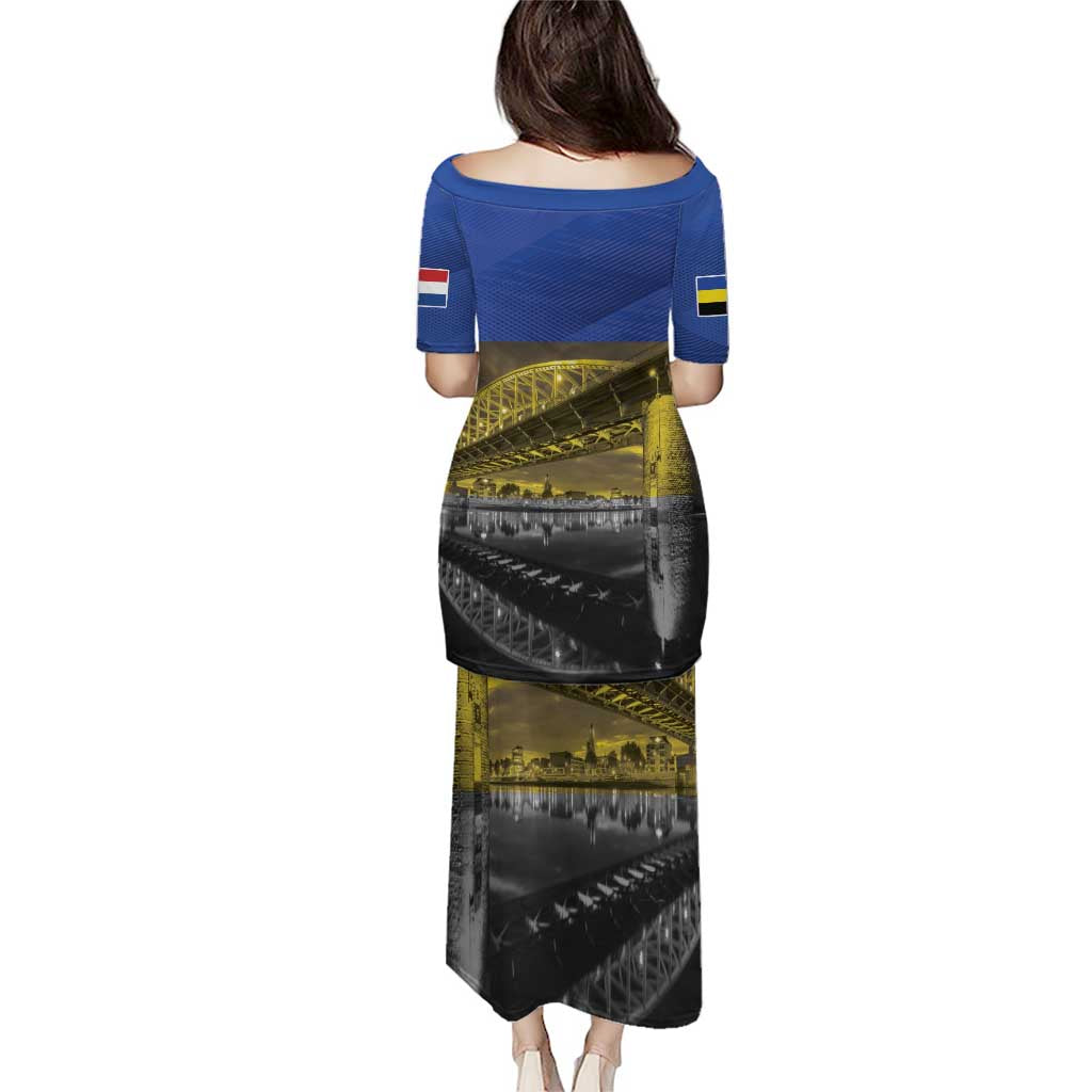 Netherlands Gelderland Province Puletasi Flag Style