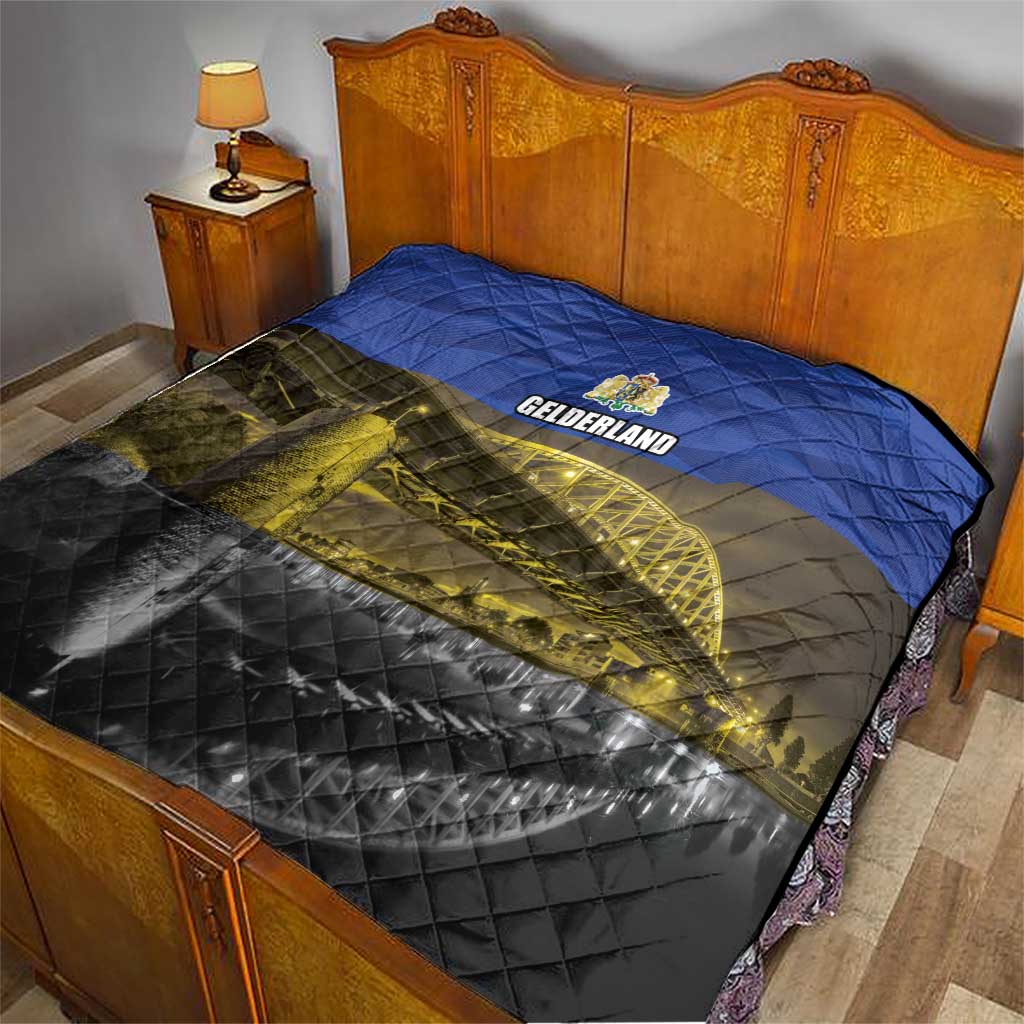 Netherlands Gelderland Province Quilt Flag Style