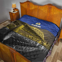 Netherlands Gelderland Province Quilt Flag Style