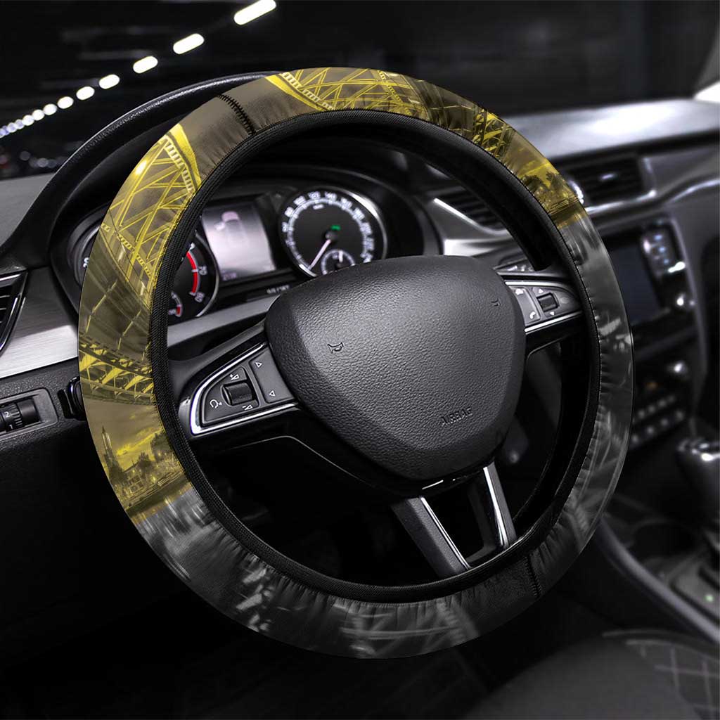 Netherlands Gelderland Province Steering Wheel Cover Flag Style