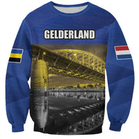 Netherlands Gelderland Province Sweatshirt Flag Style