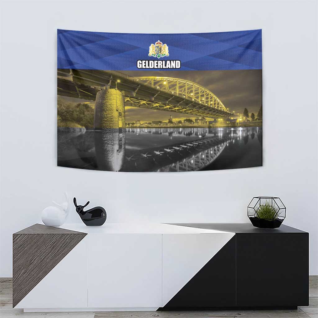 Netherlands Gelderland Province Tapestry Flag Style