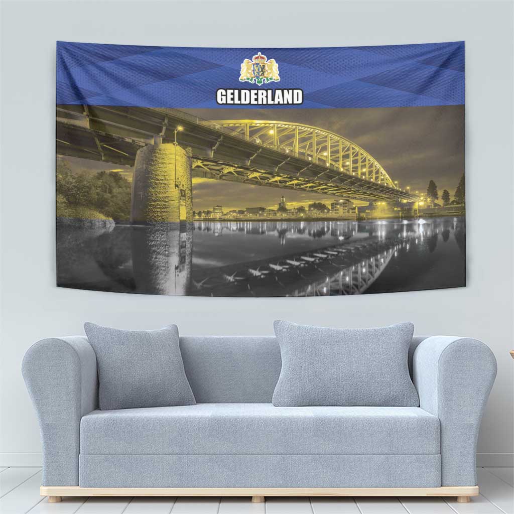 Netherlands Gelderland Province Tapestry Flag Style