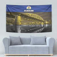 Netherlands Gelderland Province Tapestry Flag Style